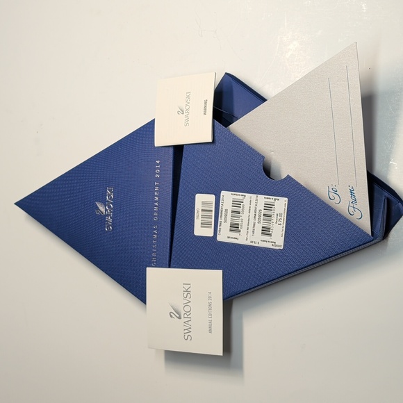 Swarovski 2014 Edition Annual Christmas Ornament Large NIB NEW - Picture 3 of 4